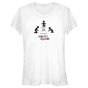 Juniors Womens Squid Game Marbles T-Shirt - 1 of 4