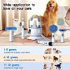 Dog Grooming Kit, Pet Hair Vacuum 5 in 1 - 99% Hair Removal Low Noise (50dB) 2L Dust Cup with Storage Bag for Dogs Cats - 4 of 4