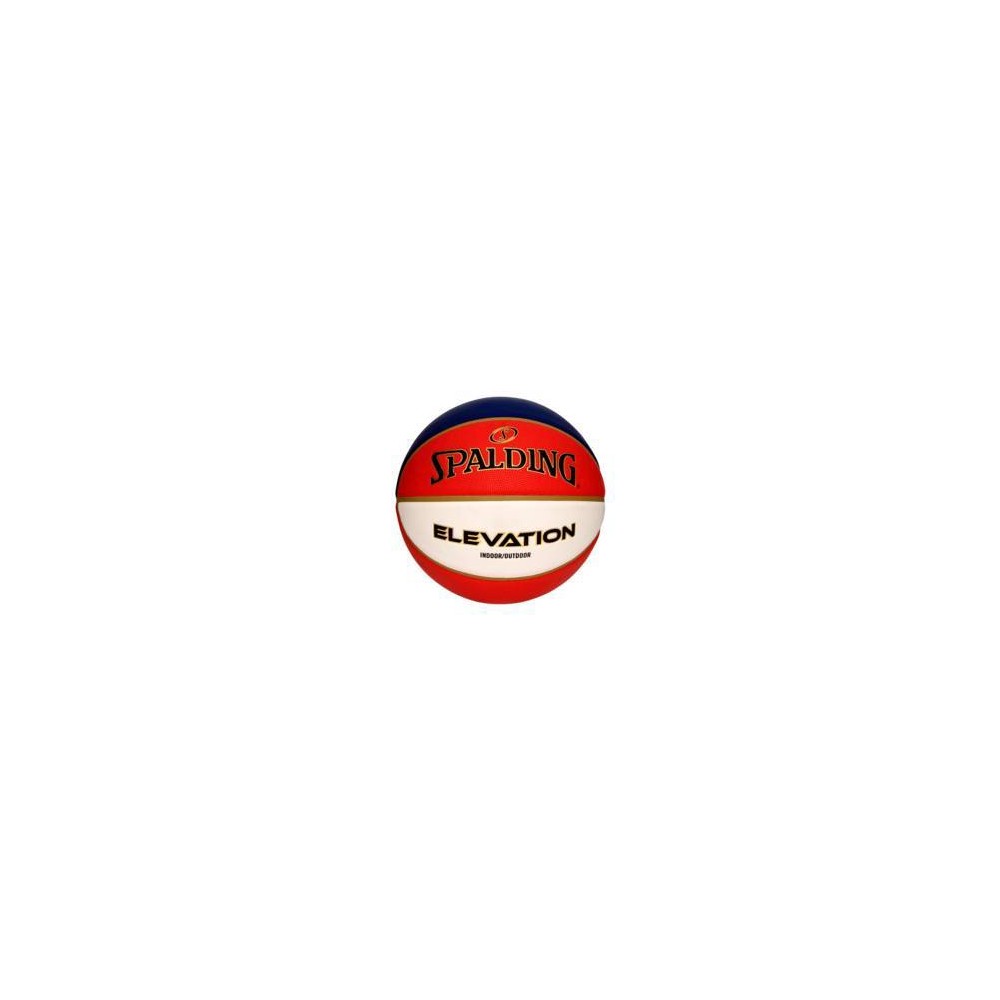 Spalding Elevation 29.5'' Basketball - Red/White/Blue