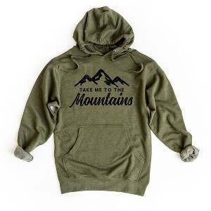 Simply Sage Market Women's Graphic Hoodie Take Me To The Mountains - 1 of 2