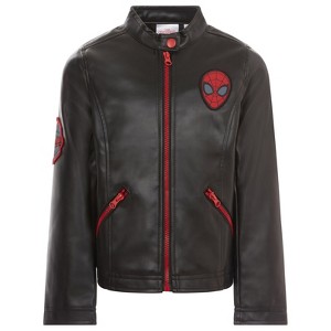 Marvel Spider-Man Faux Leather Jacket Little Kid to Big Kid - 1 of 4