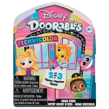 Disney Doorables Mega Village Peek Pack, Series 6, 7, and 8, Toy Figures,  Officially Licensed Kids Toys for Ages 5 Up,  Exclusive