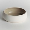 Plum & Post Barclay Butera Sandbar Decorative Bowl - White/Taupe - 2 of 4