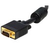 Monoprice Super VGA Cable - 50 Feet - Black | Male to Male With Ferrites For In-Wall Installation | Gold Plated, CL2 Rated - 3 of 4