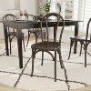 Emma and Oliver Weather-Resistant Wood Look Resin Thonet Chair for Indoor/Outdoor Use - 2 of 4