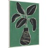 Amanti Art Jade Potted Palm I by June Erica Vess Framed Canvas Wall Art - 3 of 4