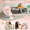 Napei Electric Baby Swing for Infants and Toddlers,with Bluetooth Music , 2 Seat Position,
5 Swing Angles with Gentle Speed - 3 of 4