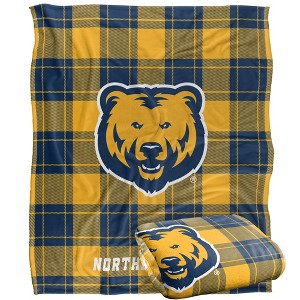 University Of Northern Colorado Campus Plaid Spirit Silky Touch Super Soft Throw Blanket 50x60 - 1 of 4