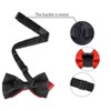 Allegra K Men's Pre-Tied Pointed Neck Strap Wedding Party Tuxedo Bow Ties - 3 of 4