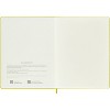 Moleskine Ruled Classic Notebook 7.5"x9.75" Hard Cover Hay Yellow Silk: Hardcover Journal, Pocket, Ribbon Marker, FSC Certified - 4 of 4