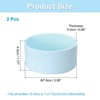 Unique Bargains Silicone Anti-Slip Protective Reusable Water Bottle Boot 2 Pcs - 2 of 4