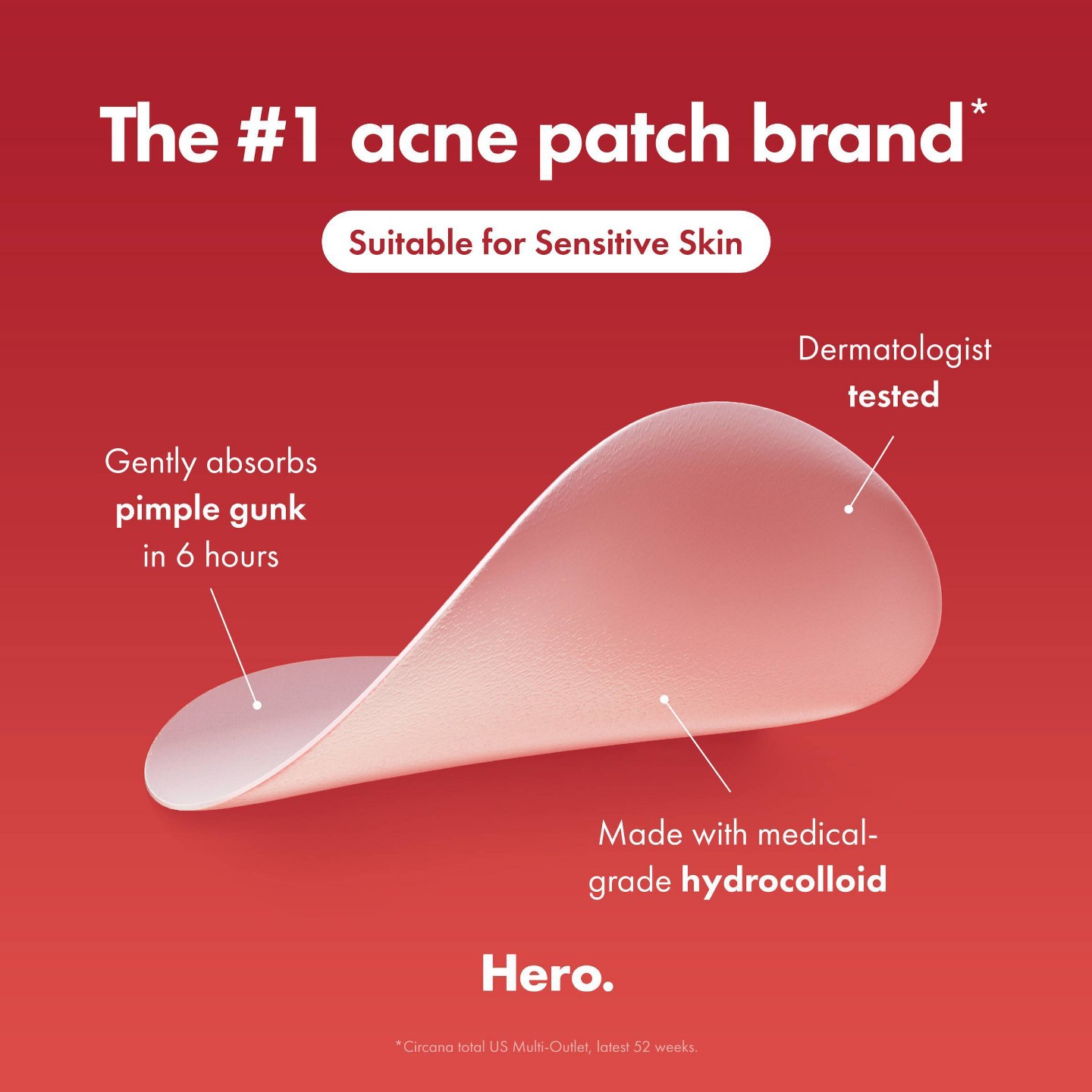 Патчи Hero Cosmetics Mighty Patch Original, 24 шт. — фото 7