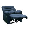 Lyngins Modern Plush Fabric Recliner Chair with Adjustable Back & Footrest,Armchair Accent Chair for Living Room,Bedroom - 2 of 4
