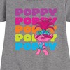- Trolls - Poppy Stacked Name Graphic Short Sleeve Fleece Dress - 2 of 4