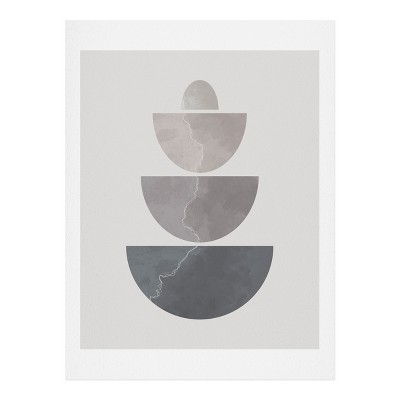 Alisa Galitsyna Monochrome Balance II 11" x 14" Art Print - Society6