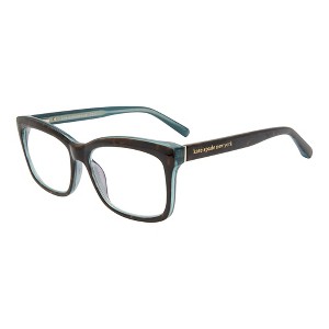 Kate Spade KS Dollie IPR Womens Rectangle Reading Glasses Havana Blue 53mm - 1 of 1