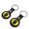 Keyscaper NCAA Big Ten Universities Insignia Black Airtag Holder 2-Pack - 2 of 4