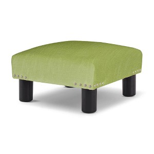 Jennifer Taylor Home Jules 16" Square Accent Footstool Ottoman - 1 of 4