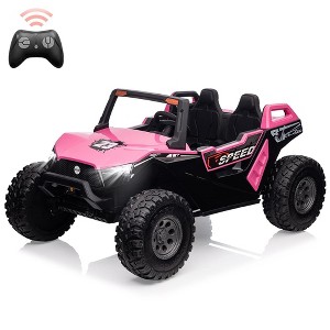 24V 2 Seaters Ride On UTV car with Remote Control for Kids, 4WD Motors Electric Vehicle - 1 of 4