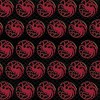 House Of Dragon Targaryen Sigil Scales Gift Wrap 30" x 72" - 2 of 4