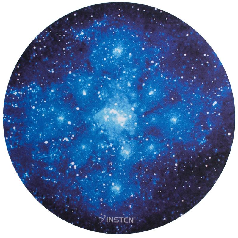 Insten Round Galaxy Mouse Pad, Anti-Slip & Smooth Mousepad Mat for Wired/Wireless Gaming Computer Mouse, 1 of 10
