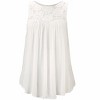 Women's Floral Lace Insert Top - LASCANA - 4 of 4