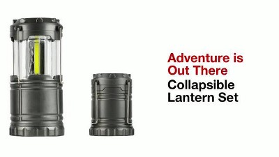 Adventure is Out There Collapsible Lantern Set