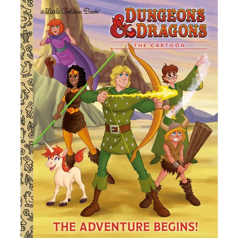 The Adventure Begins! (Dungeons & Dragons) - (Little Golden Book) by  Dennis R Shealy (Hardcover) - image 1 of 1