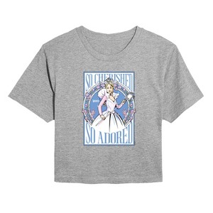 Women's - Wicked - Glinda So Cherished Cropped Graphic T-Shirt - 1 of 4