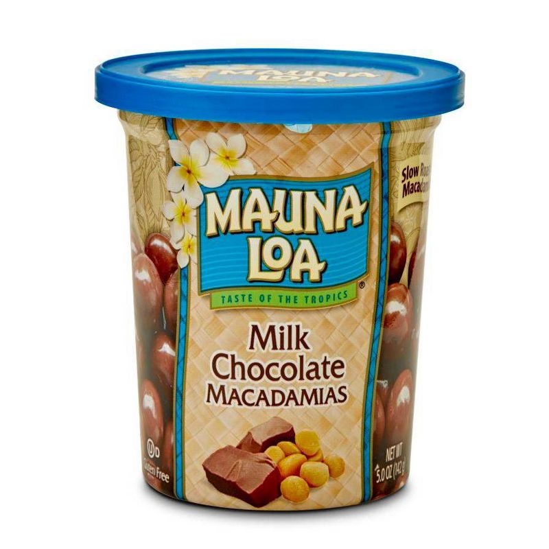 Mauna Loa Milk Chocolate Macadamia Nuts - 5oz, 1 of 2