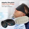 Sleep Mask for Side Sleeper, Eye Mask for Sleeping Light Blocking, 3D Contoured Cup Sleeping Mask - 3 of 4