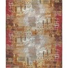 Unique Loom    Outdoor Modern Pine Area Rug - 2 of 4