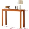 Kings Brand Furniture Russel Console Table - Modern Entryway Sofa Table, Behind The Couch, Hallway, Living Room - 2 of 4