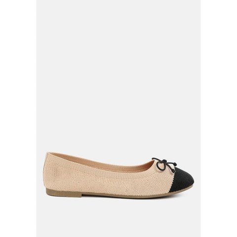 Обувь London Rag Womens Rosario Two Tone Ballerinas 7