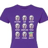 Women's - Star Wars - The Mandalorian Mandalorian Moods Fitted Graphic T-Shirt - 2 of 2