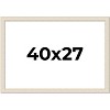 PosterPalooza | Weathered White Picture Frame - UV Acrylic, Backing Board, Hanging Hardware Included - 2 of 4