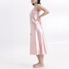 LECHERY Women's Lustrous Silky Shiny Satin Slip Dress - 3 of 4