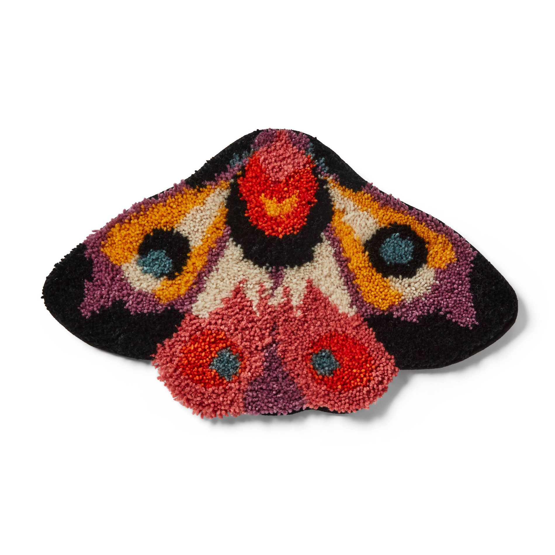 Halloween Craft Moth Latch Hook Rug Kit - Mondo Llama™
