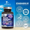 Brain Booster Nootropic Supplement 1000mg Support Focus Energy Memory & Clarity - 180 Capsules By Nature's Nutrition - 3 of 4