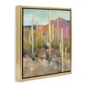 Stupell Industries Soft Cactus Desert Landscape, 18" x 18" - 3 of 4
