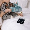 Pavilion Gift Company - Blue Snack Monster - 0-12 Month Non-slip Baby Socks - Socks - 4 of 4