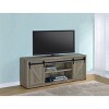 Brockton Barn Door TV Stand for TVs up to 80" - Coaster - 2 of 3