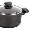 Korkmaz Ornella 2 Piece 5 Liter Aluminum Nonstick Casserole Dish with Lid - 3 of 4