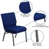 Emma and Oliver 21"W Stackable Church/Reception Guest Chair - 3 of 4