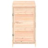 VidaXL Garden Shed 21.7"x20.5"x44.1" Solid Wood Fir - 3 of 4
