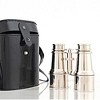 Brass Binoculars 5" H – Shiny Nickel Finish – 8x Magnification with Leather Case By Old Modern Handicrafts - 4 of 4