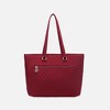 MKF Collection Hallie Solid Quilted Cotton Women’s Tote Bag by Mia K - 2 of 4