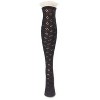 Memoi Slanted Class Combed Cotton Over The Knee Sock - 2 of 3
