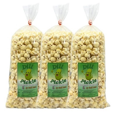 Gold Dust Kettle Corn 8 oz Dill Pickle Popcorn - Pack of 3