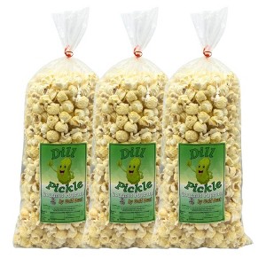 Gold Dust Kettle Corn 8 oz Dill Pickle Popcorn - Pack of 3 - 1 of 4